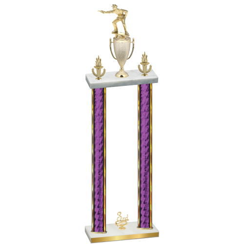 Double Purple Glacier Third Place Shooter Trophy