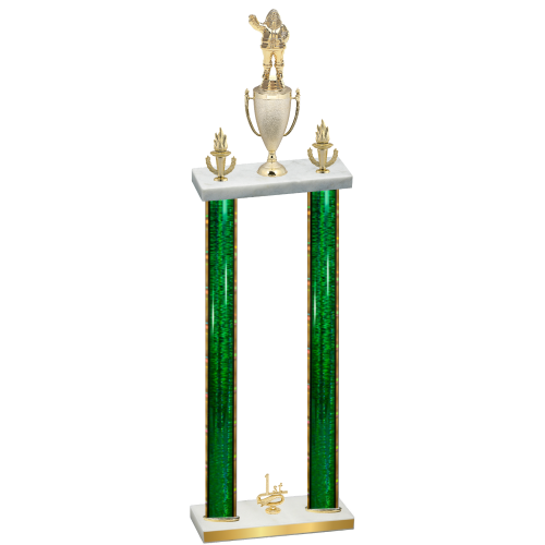 Double Green Glacier First Place Holiday Trophy