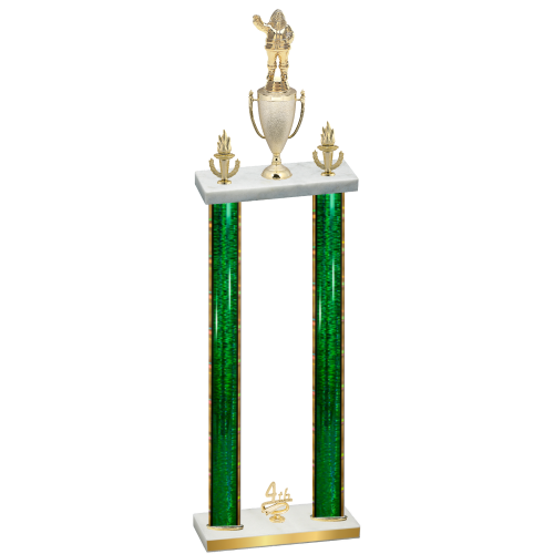 Double Green Glacier Fourth Place Holiday Trophy