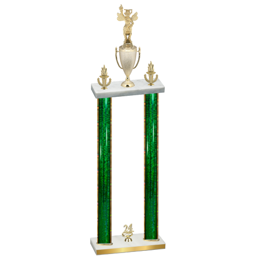 Double Green Glacier Year Academics Trophy