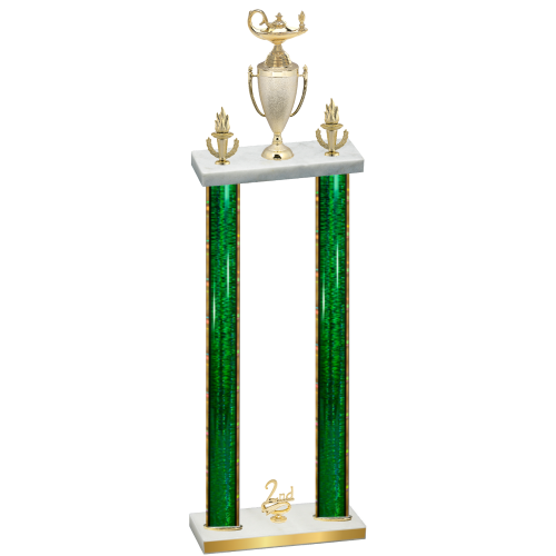 Double Green Glacier Second Place Academics Trophy
