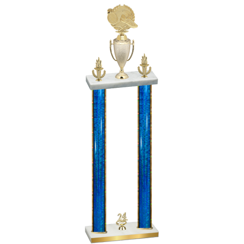 Double Blue Glacier Year Running Trophy