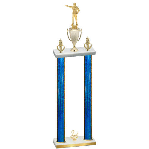 Double Blue Glacier Second Place Shooter Trophy