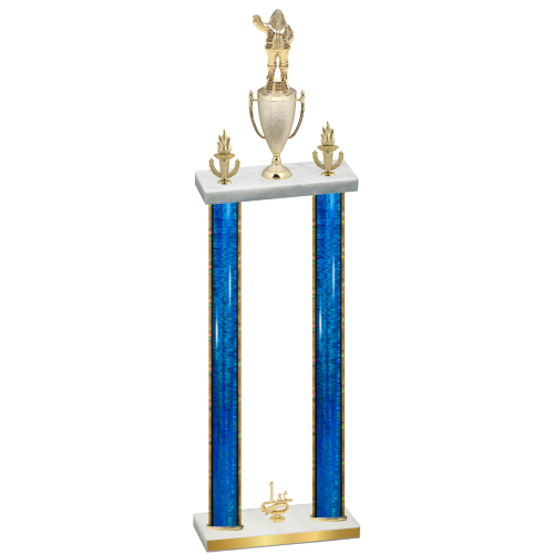 Double Blue Glacier First Place Holiday Trophy