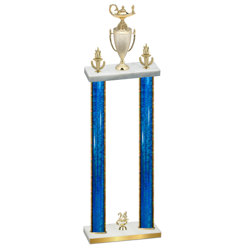 Double Blue Glacier Year Academics Trophy