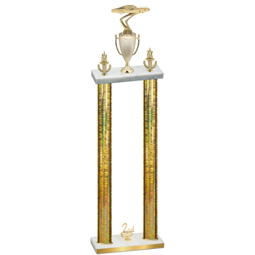 Double Gold Glacier Second Place Cars Trophy