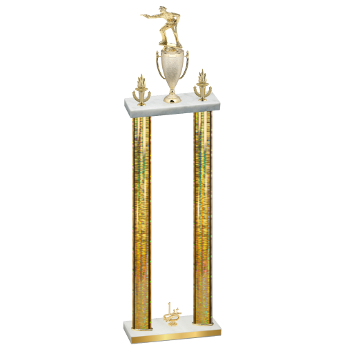 Double Gold Glacier First Place Shooter Trophy
