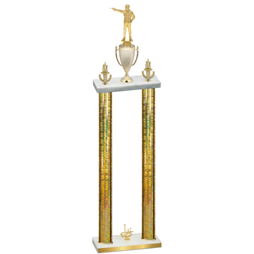Double Gold Glacier First Place Shooter Trophy