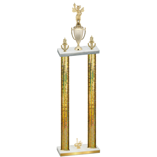 Double Gold Glacier First Place Academics Trophy