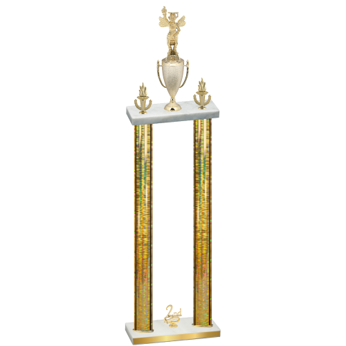 Double Gold Glacier Second Place Academics Trophy