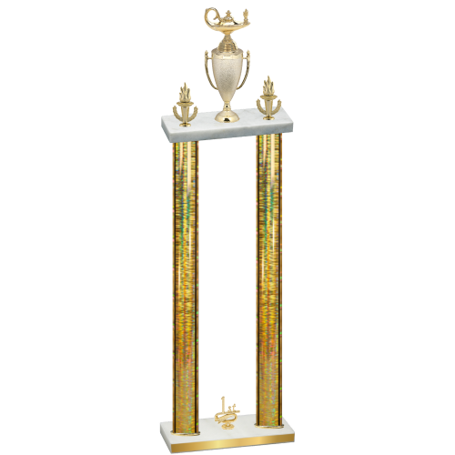 Double Gold Glacier First Place Academics Trophy