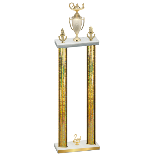 Double Gold Glacier Second Place Academics Trophy