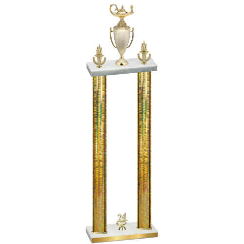 Double Gold Glacier Year Academics Trophy