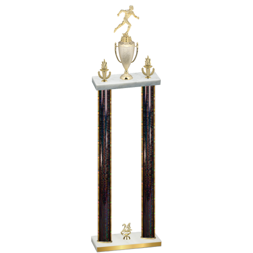 Double Black Glacier Year Running Trophy