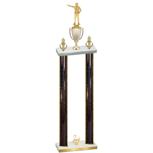 Double Black Glacier Second Place Shooter Trophy