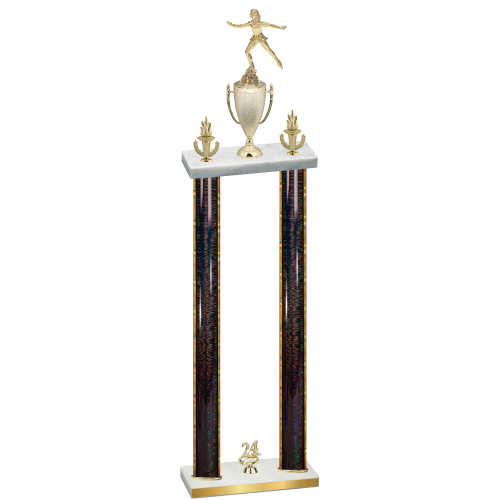 Double Black Glacier Year Skater Trophy