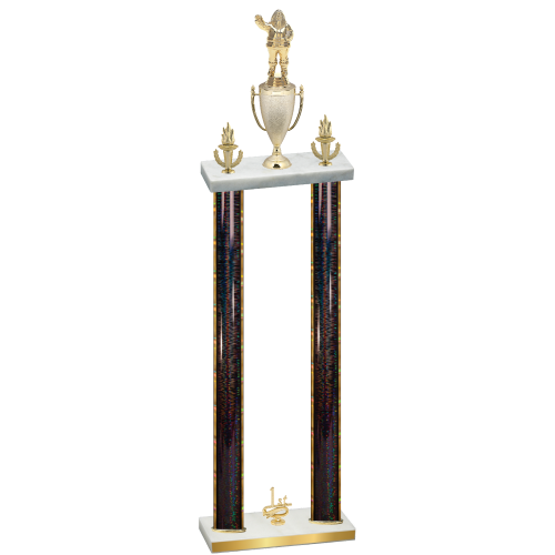Double Black Glacier First Place Holiday Trophy