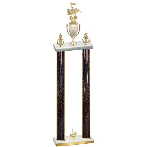 Double Black Glacier First Place Music Trophy