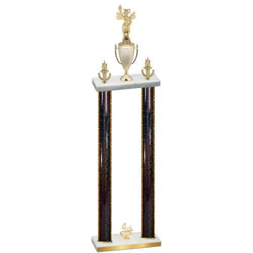 Double Black Glacier Fourth Place Academics Trophy
