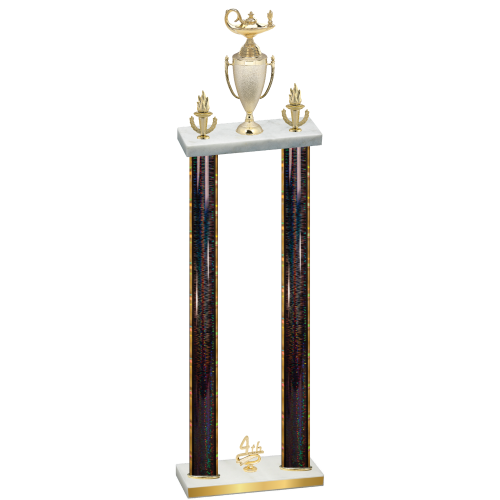 Double Black Glacier Fourth Place Academics Trophy