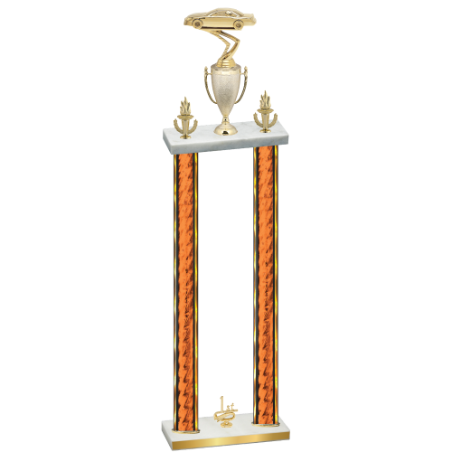 Double Orange Glacier First Place Cars Trophy