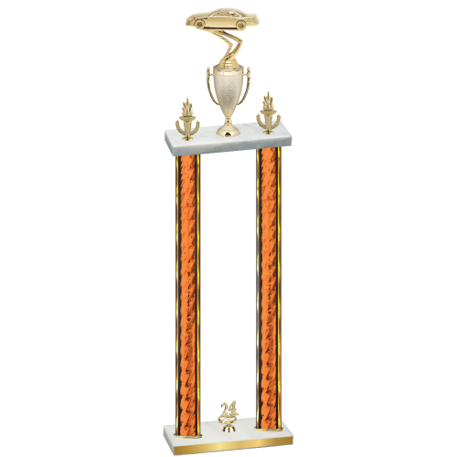 Double Orange Glacier Year Cars Trophy