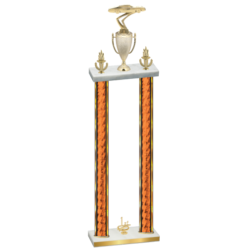 Double Orange Glacier First Place Cars Trophy