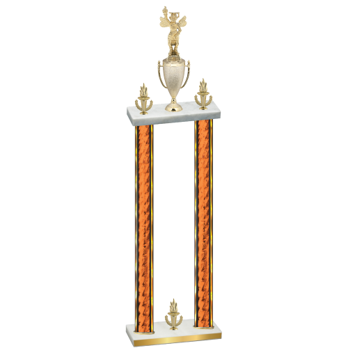Double Orange Glacier Victory Academics Trophy