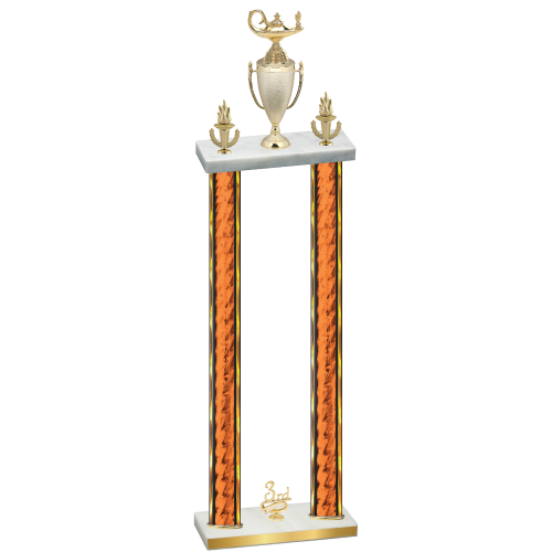 Double Orange Glacier Third Place Academics Trophy