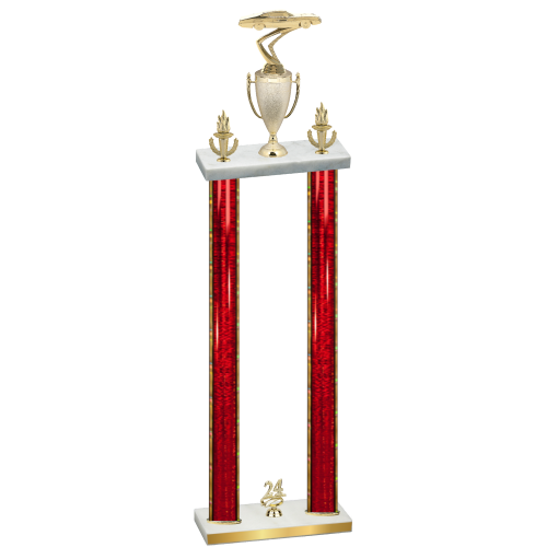 Double Red Glacier Year Cars Trophy