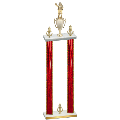 Double Red Glacier Victory Holiday Trophy