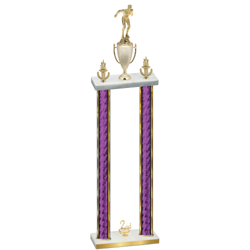 Double Purple Glacier Second Place Swimming Trophy