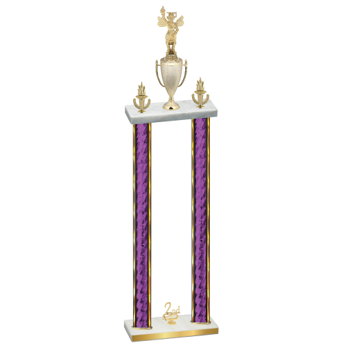 Double Purple Glacier Second Place Academics Trophy