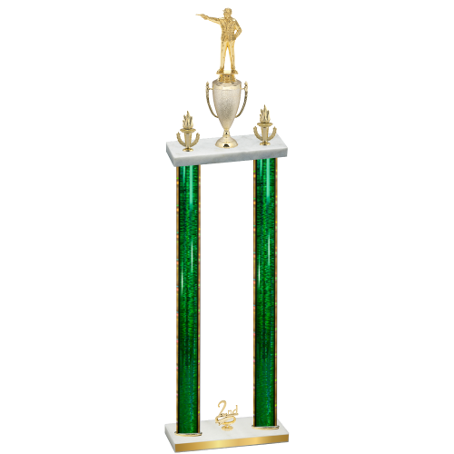 Double Green Glacier Second Place Shooter Trophy