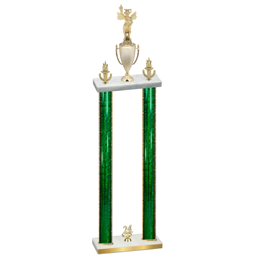 Double Green Glacier Year Academics Trophy