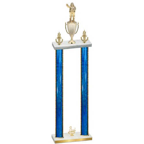 Double Blue Glacier Third Place Holiday Trophy