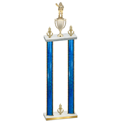 Double Blue Glacier Victory Holiday Trophy