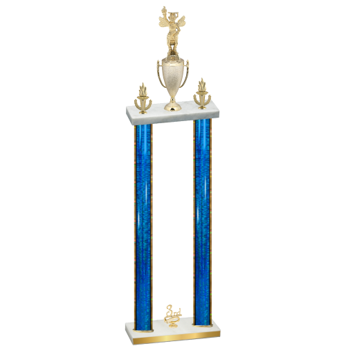 Double Blue Glacier Third Place Academics Trophy