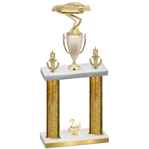 Double Gold Glacier Second Place Cars Trophy