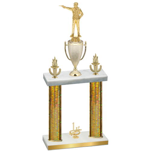 Double Gold Glacier First Place Shooter Trophy