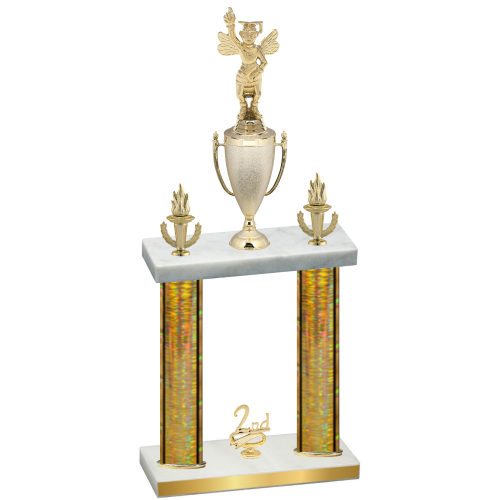 Double Gold Glacier Second Place Academics Trophy