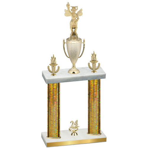 Double Gold Glacier Year Academics Trophy