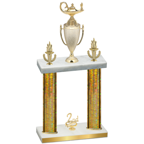 Double Gold Glacier Second Place Academics Trophy