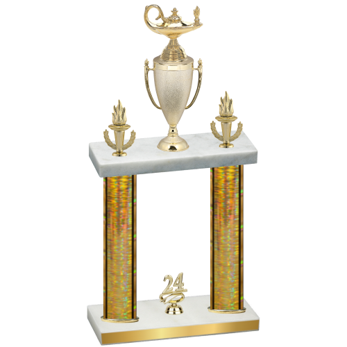 Double Gold Glacier Year Academics Trophy