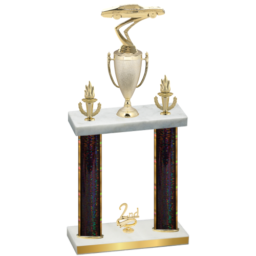 Double Black Glacier Second Place Cars Trophy