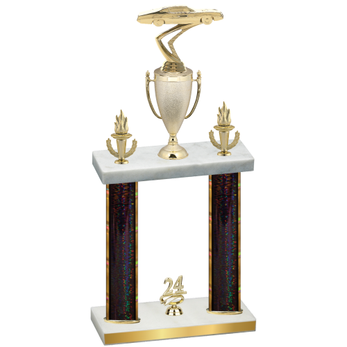 Double Black Glacier Year Cars Trophy