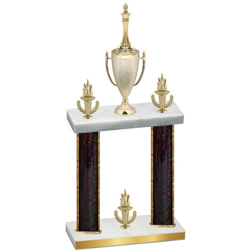 Double Black Glacier Victory Chess Trophy