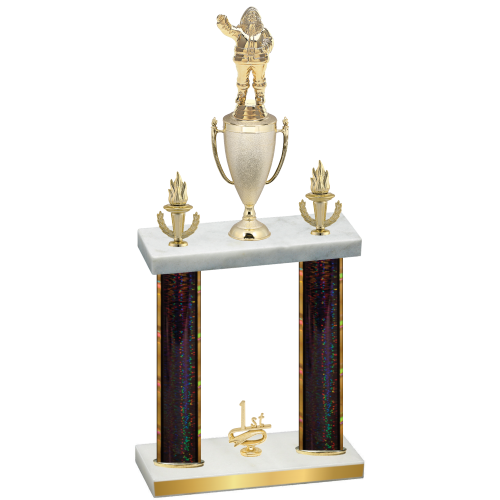 Double Black Glacier First Place Holiday Trophy