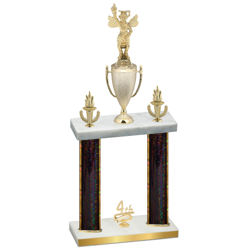 Double Black Glacier Fourth Place Academics Trophy