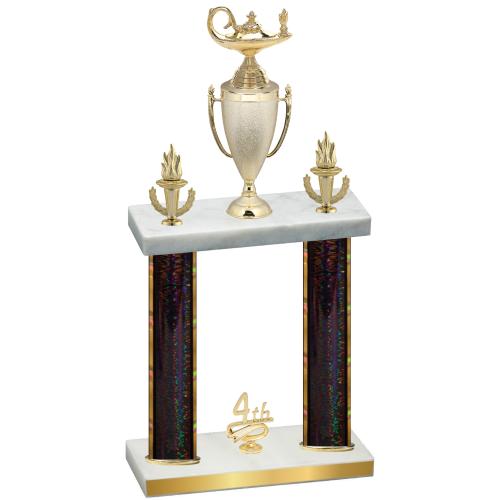 Double Black Glacier Fourth Place Academics Trophy